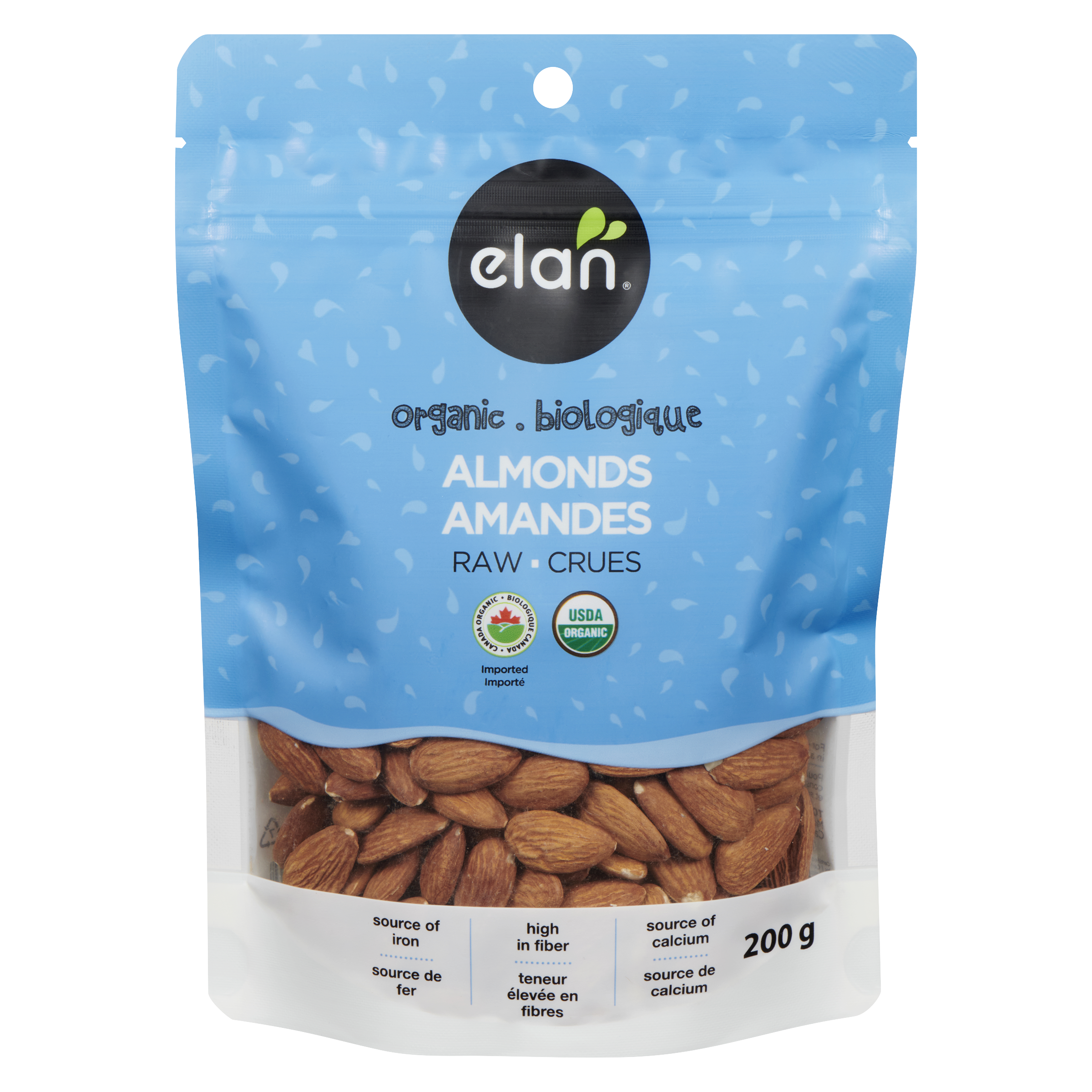 GF ELAN ORGANIC ALMONDS
